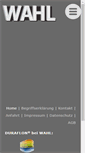 Mobile Screenshot of hdwahl.de